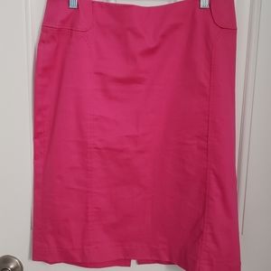Hot Pink Pencil Skirt